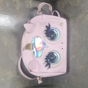 Purse Pets, Glamicorn Unicorn Interactive Pet Toy & Crossbody Kids Purse